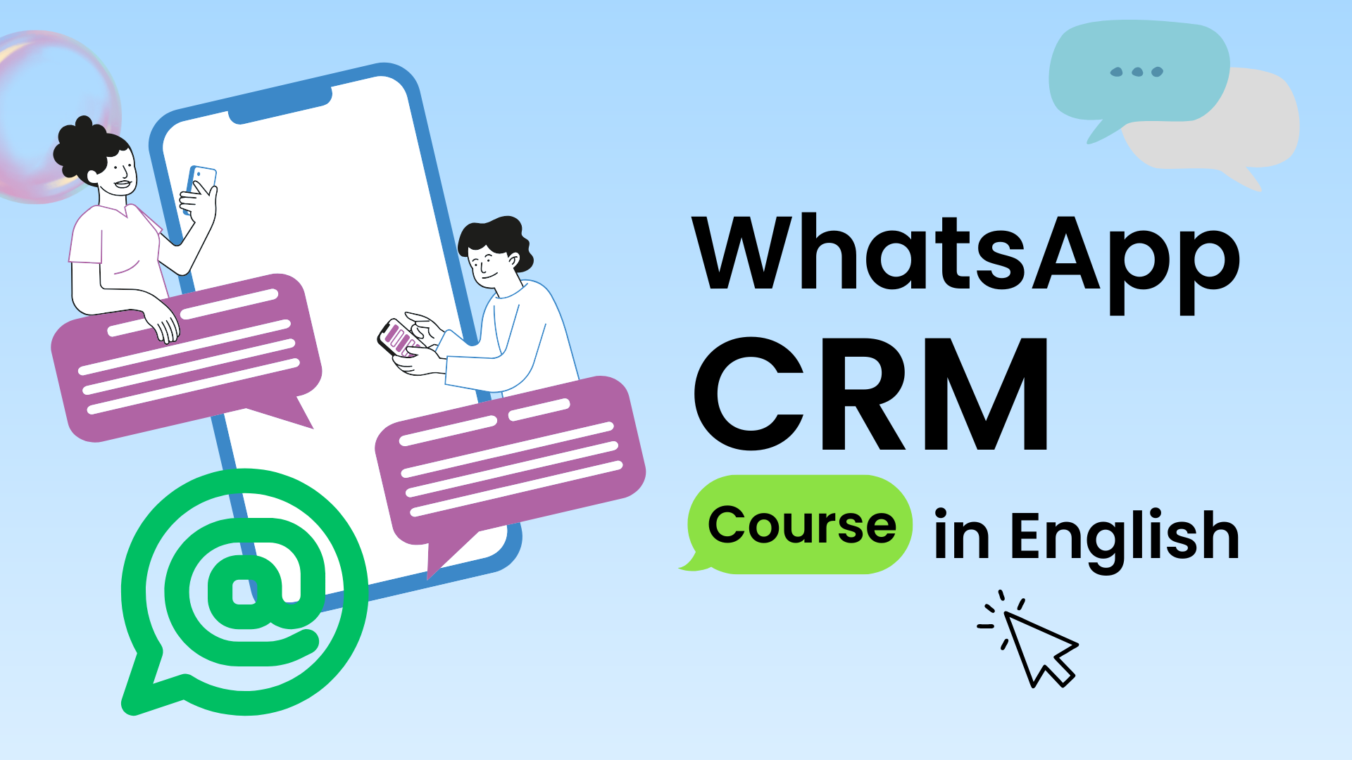WhatsApp CRM Course in English